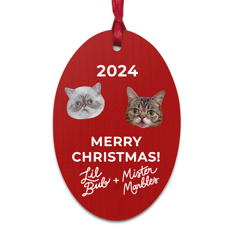 2024 Wooden Holiday Ornament